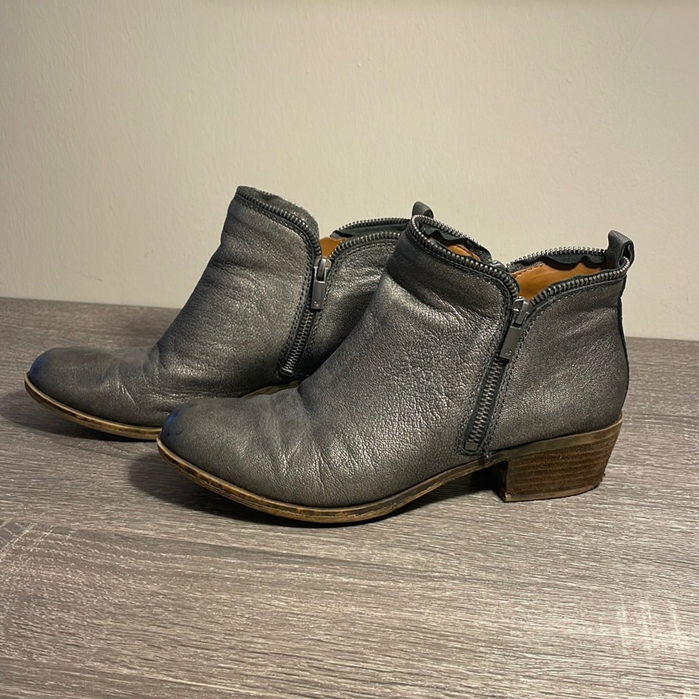 Metallic Lucky Brand Booties
